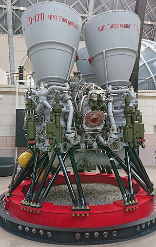 <span class="mw-page-title-main">RD-170</span> Soviet (now Russian) rocket engine, the most powerful in the world