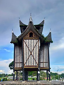 Rangkiang patah sembilan, the rangkiang of the Pagaruyung Palace Rangkiang.jpg