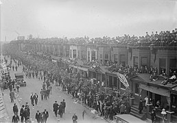 Shibe Park rooftop bleachers, 1913