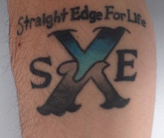 <span class="mw-page-title-main">Straight edge</span> Subculture of hardcore punk