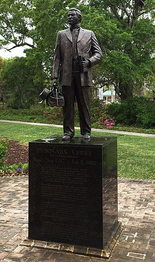 <span class="mw-page-title-main">Denmark Vesey</span> African–American anti-slavery leader (1767–1822)