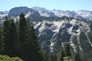 Porch view, Bearpaw High Sierra Camp, Sequoia NP