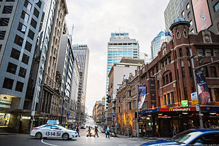 <span class="mw-page-title-main">Bridge Street, Sydney</span> Street in Sydney, Australia