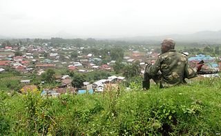 <span class="mw-page-title-main">Bunagana, Democratic Republic of the Congo</span> Place in North Kivu, DR Congo