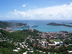 Pemandangan Charlotte Amalie