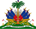 Escudo de armas de Haití desde 1859 hasta 1964