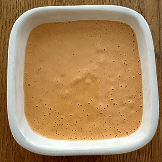 <span class="mw-page-title-main">Comeback sauce</span> Sauce for fried food from Mississippi