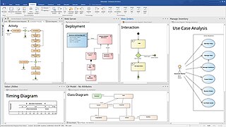 <span class="mw-page-title-main">Enterprise Architect (software)</span> Visual modeling and design tool