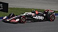 Nico Hülkenberg driving the Haas VF-24 at the 2024 Austrian Grand Prix