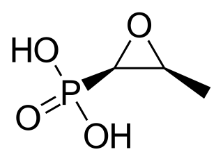 <span class="mw-page-title-main">Fosfomycin</span> Chemical compound