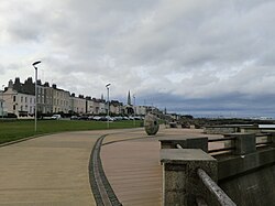 coastline in Glasthule