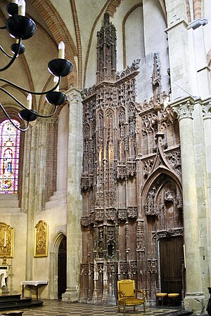 Le ciborium (XVe siècle).