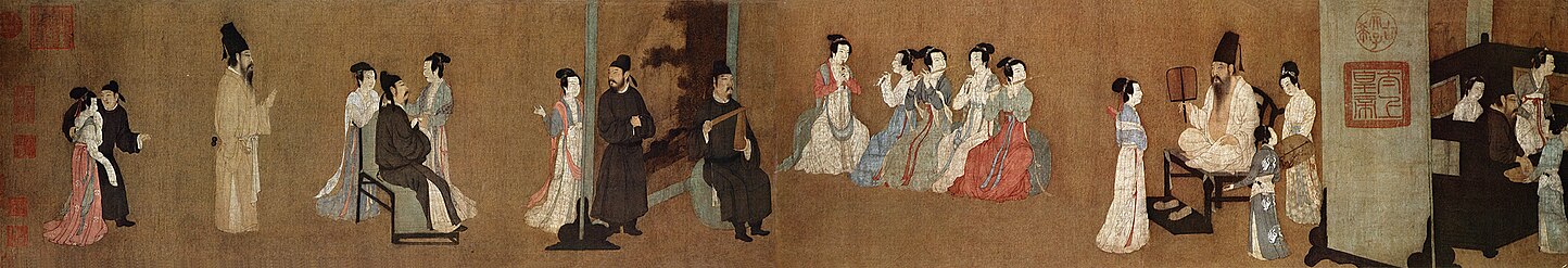 Gu Hongzhong's night revels