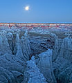 Moonrise at Coal Mine Canyon