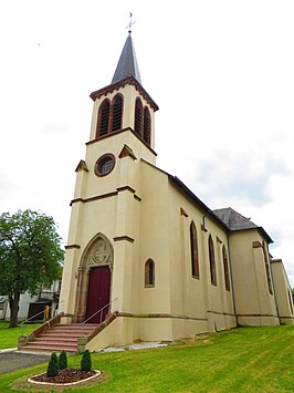 Sint- Martinuskerk in Hellering-lès-Fénétrange / Helleringen bei Finstingen