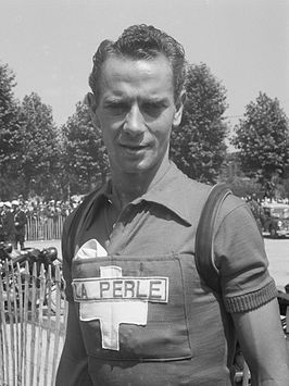 Hugo Koblet tijdens de Ronde van Frankrijk 1951