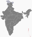 Location of Andaman and Nicobar Islands