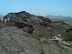 Inside broken portion Gadh Siwana - Fort