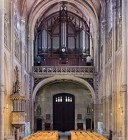 Tribune de l'orgue.