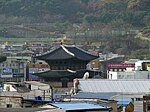 Seen across rooftops from Dongnam Gangnu