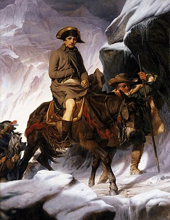 Bonaparte Crossing the Alps