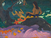 Paul Gauguin, 'Fatata te Miti / Ved havet', 1892.