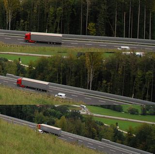 <span class="mw-page-title-main">Passing lane</span> Lane on a multi-lane highway or motorway closest to the median of the road