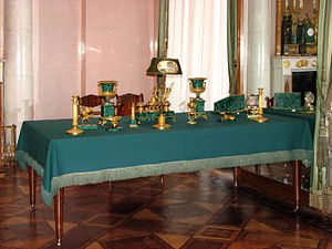 Bureau de travail du tsar Alexandre Ier de Russie