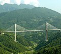 Tieluoping bridge, west of Langping town