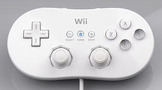 Classic Controller Game controller for the Wii by Nintendo