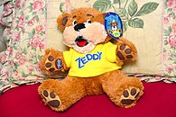 A Zeddy Bear, as sold in the chain's last months Zeddy.jpg