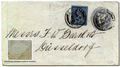 Image 2A postal stationery envelope used from London to Düsseldorf in 1900, with additional postage stamp perfinned "C & S" identifying the user as "Churchill & Sim" per the seal on the reverse shown on inset. A perfin, the contraction of 'PERForated INitials', is a pattern of tiny holes punched through a postage stamp. Organizations used perforating machines to make perforations forming letters or designs in postage stamps with the purpose of preventing pilferage. It is often difficult to identify the originating uses of individual perfins because there are often no identifying features but when a perfin is affixed to a cover that has some user identifying feature, like a company name, address, or even a postmark or cancellation of a known town where the company had offices, this enhances the perfin.