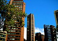 Oficinas y residenciales en Bogotá.