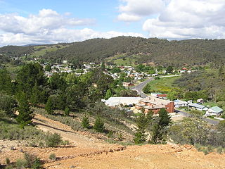 <span class="mw-page-title-main">Captains Flat</span> Town in New South Wales, Australia