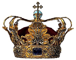 <span class="mw-page-title-main">Crown of Christian V</span> Since 1671, the official crown of the Kingdom of Denmark