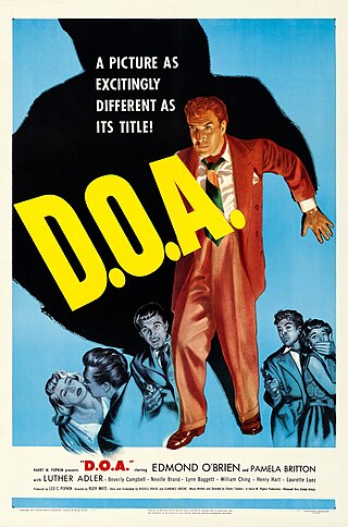 <i>D.O.A.</i> (1950 film) 1950 film by Rudolph Maté