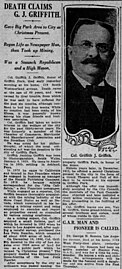 LATimes obit: Death Claims G.J. Griffith