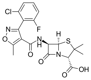 <span class="mw-page-title-main">Flucloxacillin</span> Penicillin