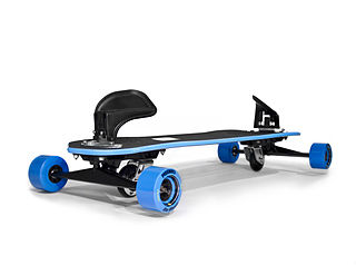 <span class="mw-page-title-main">Freeboard (skateboard)</span> Skateboard designed to simulate the behavior of a snowboard