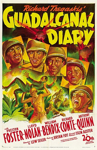 <i>Guadalcanal Diary</i> (film) 1943 World War II war film directed by Lewis Seiler