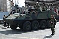 A Mowag Piranha of the 3rd Infantry Battalion at the 2006 Easter parade Dublin.