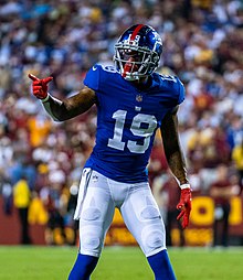 Golladay with the Giants in 2021 Kenny Golladay (ABJ07400).jpg