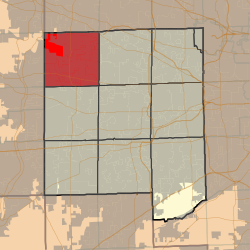Location in DuPage County