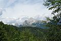 Paesaggio visto dai dintorni del Mauria