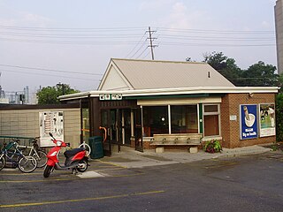 <span class="mw-page-title-main">Mimico GO Station</span> Railway station in Toronto, Ontario, Canada