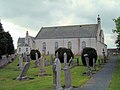 Other view of Newmachar Church also taken from School Road showing grave yard