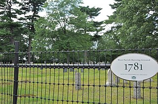 <span class="mw-page-title-main">West Parish Burying Ground</span> Historic cemetery in Massachusetts, United States