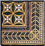 opus sectile from the triclinium (Antiquarium)