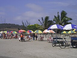 Stranden i Montañita