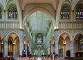 St Mary's Cathedral, Perth. Interior facing east in 2014